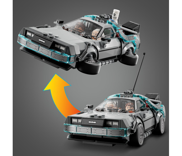 LEGO SPEED CHAMPIONS 77256 Wehikuł czasu z powrotu do przyszłości - 1473593 - zdjęcie 6